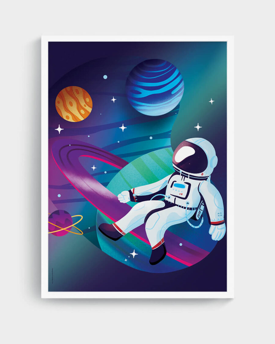 Astronaut Poster by Mangos on Monday