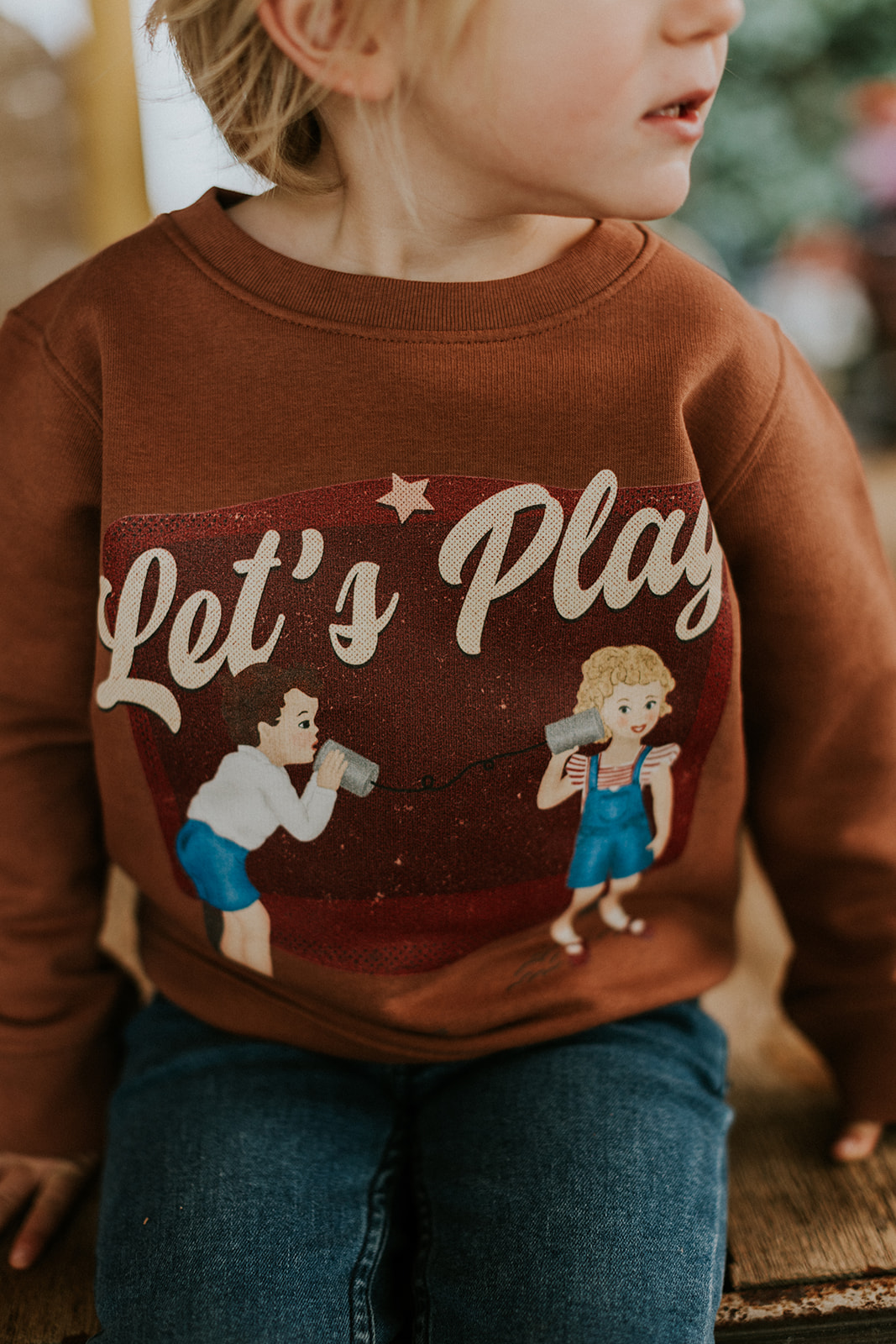 Let's Play vintage sweater by Mangos on Monday
