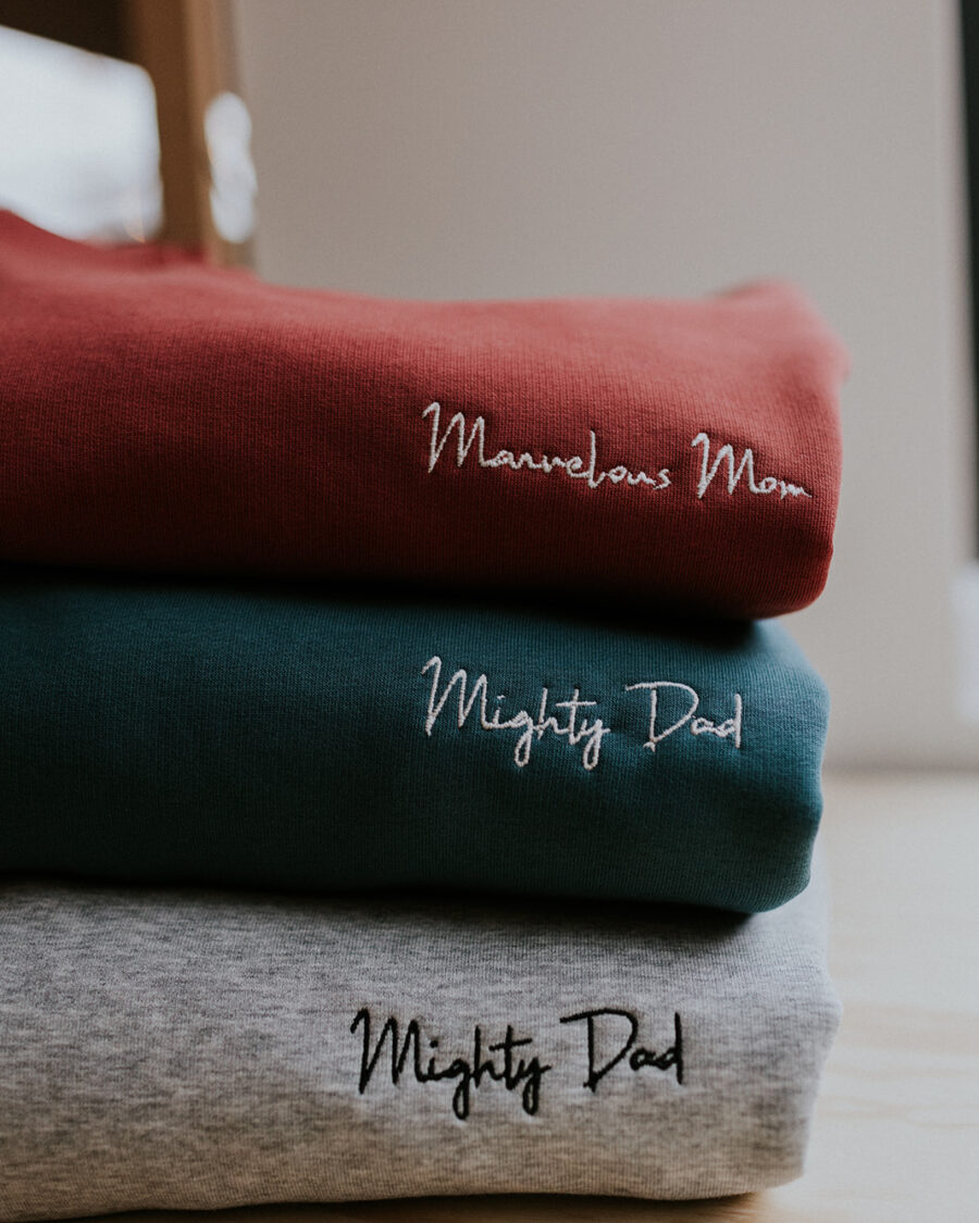 mighty dad - marvelous mom - personaliseerbaar - Mangos on Monday