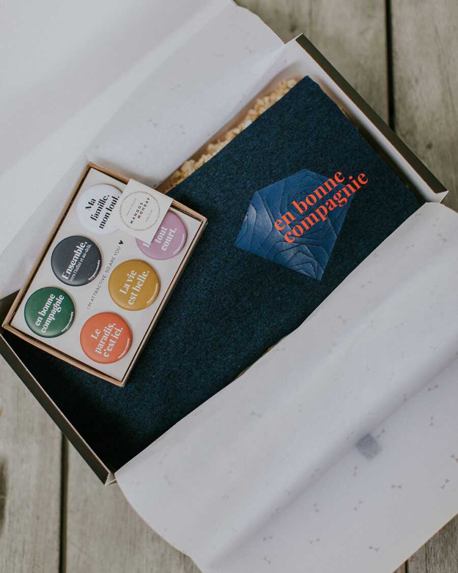 Giftbox - en bonne compagnie - magneten - Mangos on Monday