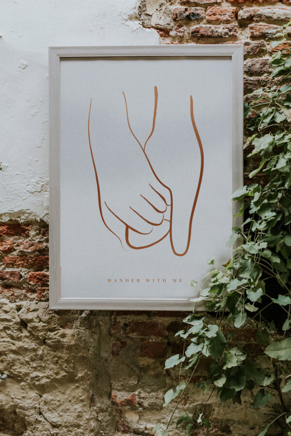 Wander with me - poster