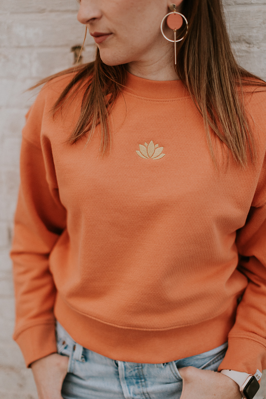 Lotus cropped sweater - Mangos on Monday