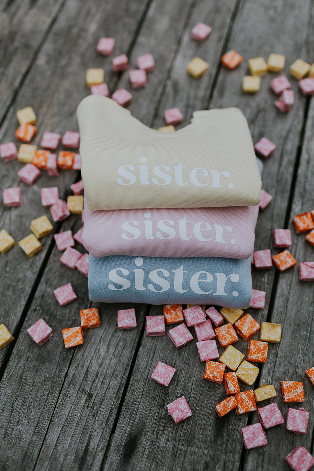 Sister twinning sweater - Mangos on Monday