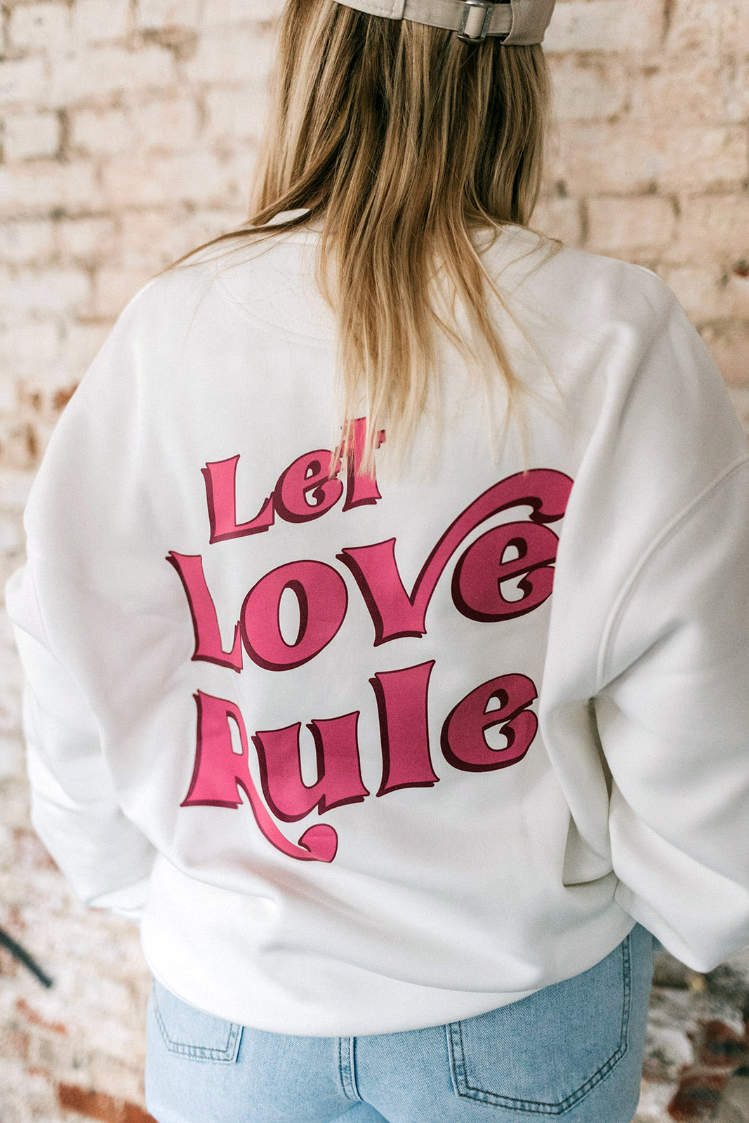 Let Love Rule - Oversized sweater by Mangos on Monday