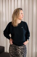 Love sweater - Zwart