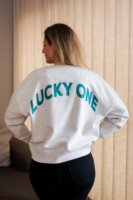 Lucky One - sweater - lichtgrijs